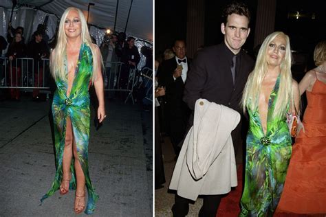 vestito donatella versace 1994|versace green dress.